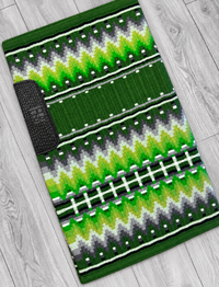 KATIE 2.0 Green, Grey, Black and White Premium Pad 1017