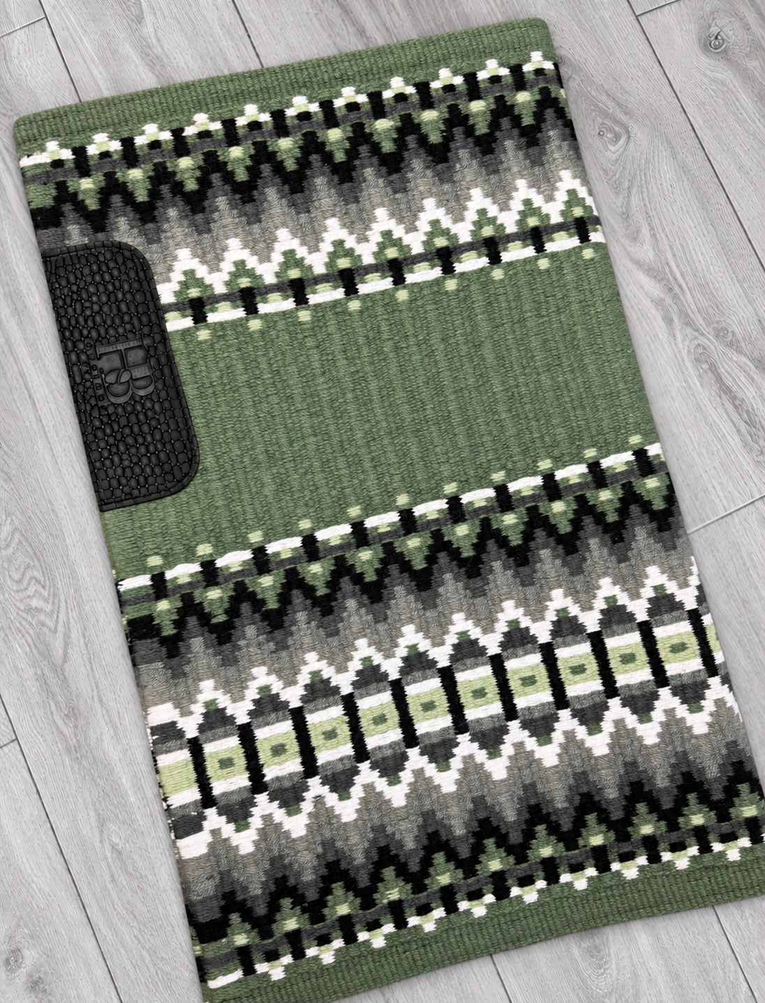 BRITTANY 1.5 Sage Green, Grey, Black and White Premium Pad 1020