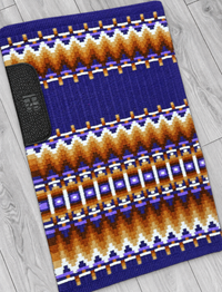 ERICA 3.0 Purple, Lavender, Rust, Honey, Tan/Camel, Chocolate Brown and White Premium Pad 1022