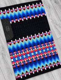ERICA 3.0 Royal Blue, Sky Blue, Aqua, Coral, Peach, Black and White Premium Pad 1029