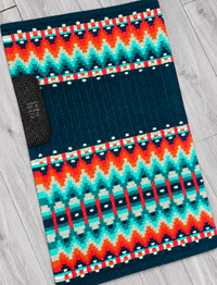 BAILEY 1.5 Teal Green, Mint/Seafoam, Orange and White Premium Pad 1030