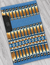 ERICA 1.0 Slate Blue, Camel, Honey, Tan, White and Black Premium Pad 1033