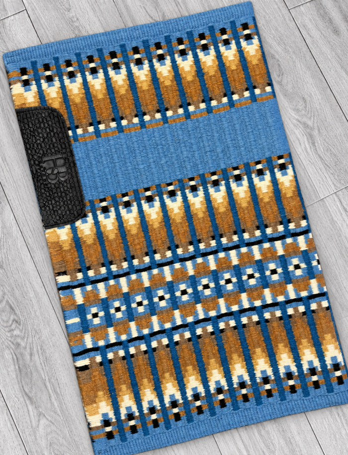 ERICA 1.0 Slate Blue, Camel, Honey, Tan, White and Black Premium Pad 1033