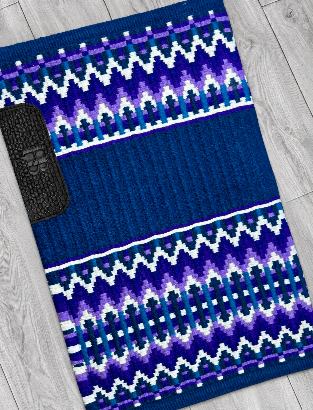 SANTANA 3.5 Peacock Blue, Turquoise, Purple and White Premium Pad 1047