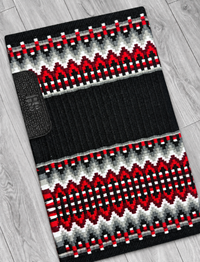 SANTANA 3.5 Red, Black, Grey and White Premium Pad 1051