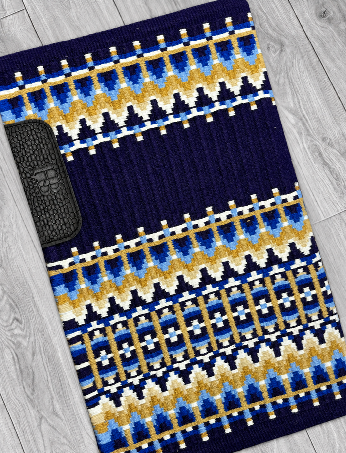 ERICA 2.0 Navy Purple, Royal, Baby Blue, Tan, Camel and White Premium Pad 1052