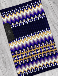 EMILY 1.0 Purple, Plum, Eggplant, Lavender, Tan, Honey and White Premium Pad 1059