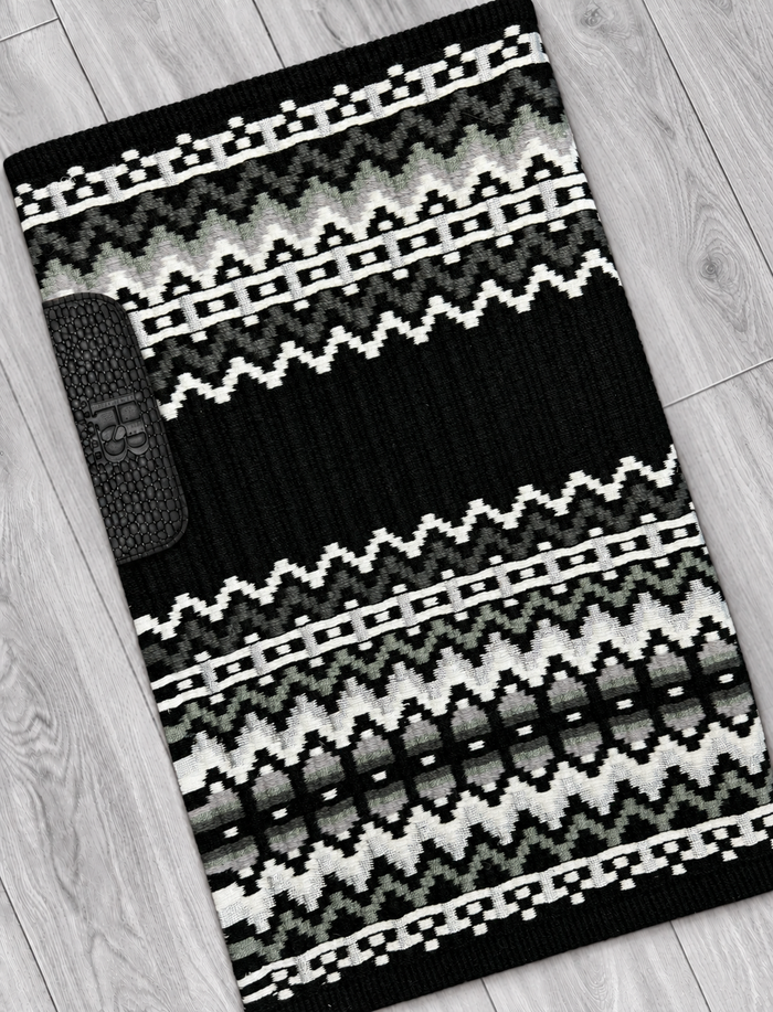 BRITTANY 2.0 Black, White, Silver and Grey Premium Pad 1061