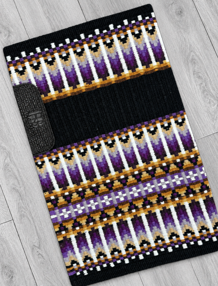 ERICA 1.0 Purple, Eggplant, Plum, Camel, Tan, Black and White Premium Pad 1068