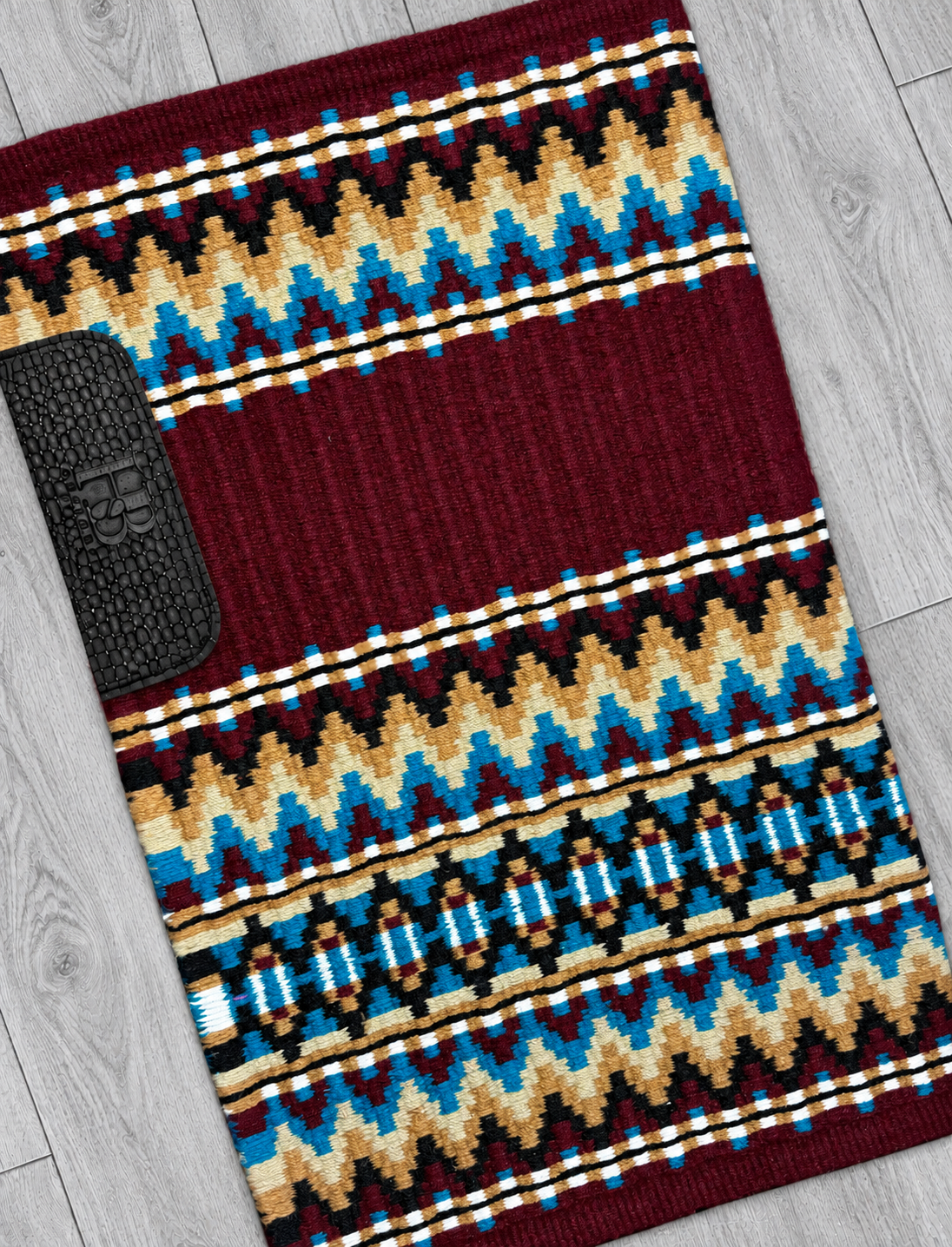 RILEY 1.0 Brick Red/Burgundy, Teal Blue, Camel, Tan and White Premium Pad 1071