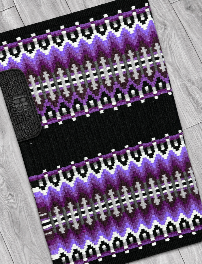 SANTANA 2.0 Purple, Eggplant, Plum, Grey, Black and White Premium Pad 1074