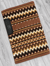 KATIE 1.0 Rust, Chocolate Brown, Tan/Camel, White and Black Premium Pad 1082