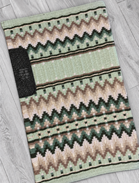 KATIE 1.0 Light Sage, Olive, Champagne and Tan Premium Pad 1093