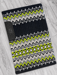 RILEY 1.0 Lime Green, Grey, Black and White Premium Pad 1095