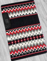 KATIE 1.0 Red, Black, Grey, Silver and White Premium Pad 1099