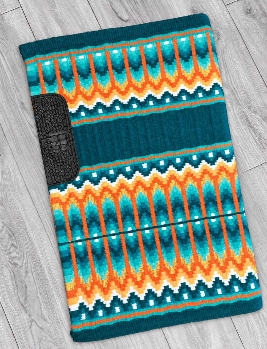 RACHEL 1.0 Teal Green, Seafoam/Mint, Orange, Yellow, Gold Premium Pad 1110