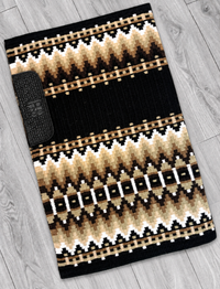 BAILEY 1.5 Taupe Brown, Tan, Cream, Black and White Premium PaD 1132 Item 1132