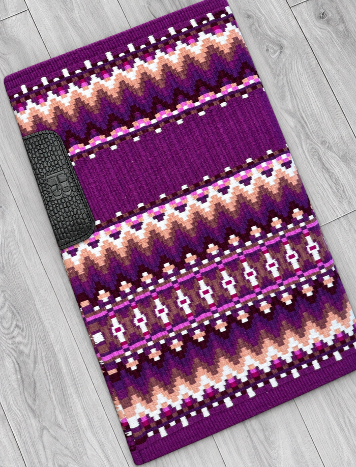 ERICA 3.0 Rich Plum, Aubergine, Eggplant, Purple, Lilac/Orchid,  Mauve, Berry and White Premium Pad 1192