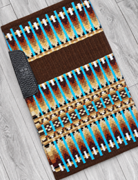 ERICA 1.0 Rust, Chocolate Brown, Honey, Tan/Camel, Teal, Aqua, Black and White Premium Pad 1193