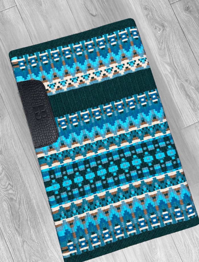 DAPHNE 1.0 Emerald, Aqua, grey, teal, cream and rust Premium Pad 1320